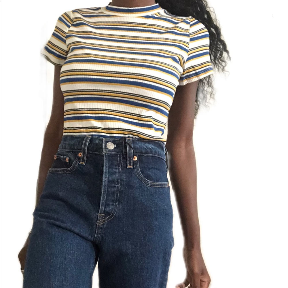 Striped Tee body suit